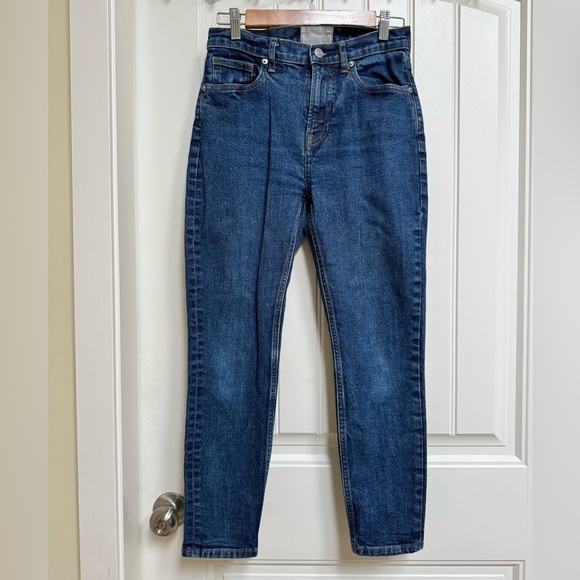 Everlane Denim - Everlane Mid Rise Ankle Jeans. 28” by 25”